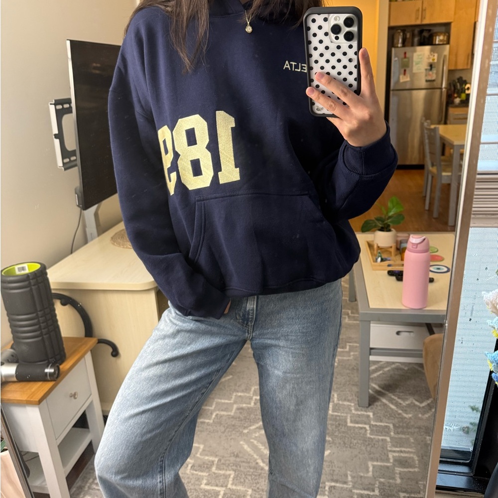 Kappa Delta Embroidered 1897 Hoodie